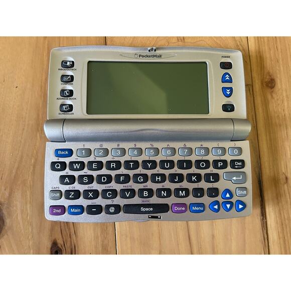 Vintage  1999 Pocket Science PocketMail Composer Mobile Email Telephone WORKING - Picture 4 of 5